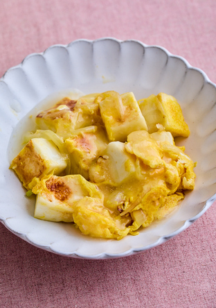 はんぺんのふわふわ卵あんかけ