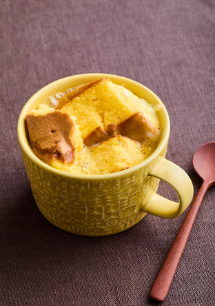 カステラでプディング