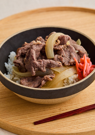 カロリー控えめ牛丼