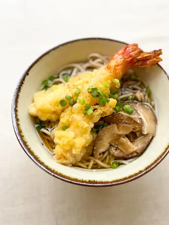 鴨せいろ風 鶏のつけ蕎麦 管理栄養士監修レシピ