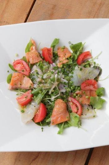 酢がきいちゃう 高知の新鮮魚介のカルパッチョ