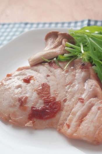 メカジキの梅肉焼き