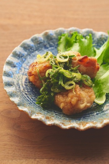 から揚げのさっぱりねぎダレ