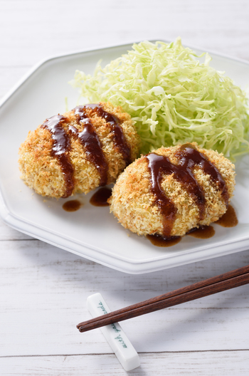 新じゃがのさっくりノンフライコロッケ