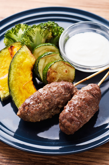 見た目以上にお腹満足 ケバブ風串焼き