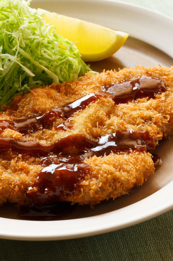 豚ひれ肉のとんかつ