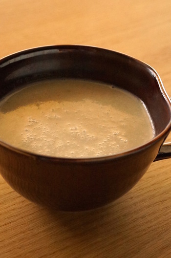ごぼうと玉ねぎのポタージュ