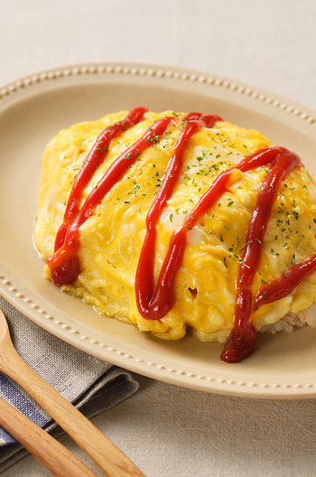 とろとろ半熟卵のオムライス