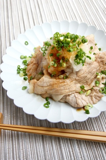 和風おろしの豚肉炒め