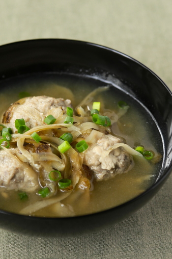 塩分少なめ いわしのつみれ汁