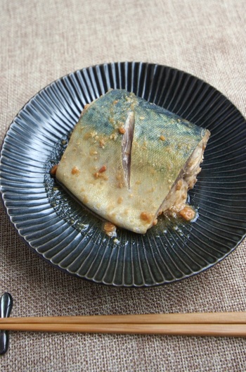 塩分控えめ さばのみそ煮