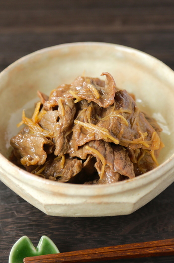 牛もも肉のしぐれ煮