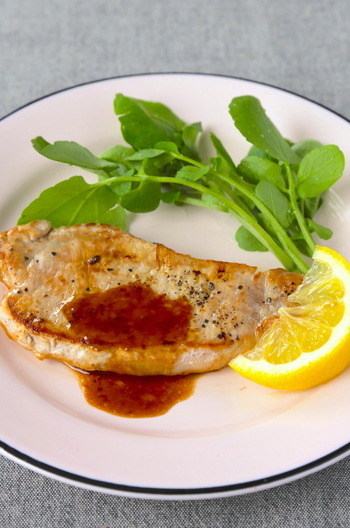 脂質控えめ ポークソテー