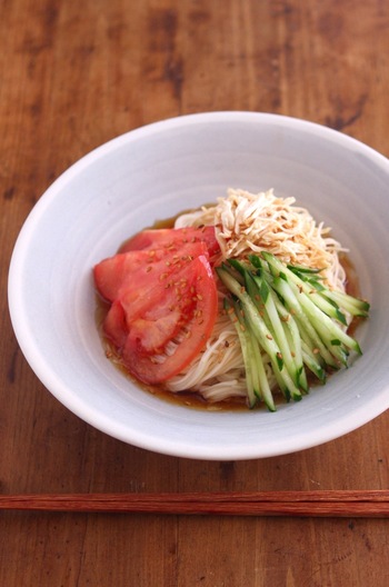 さっぱりそうめん