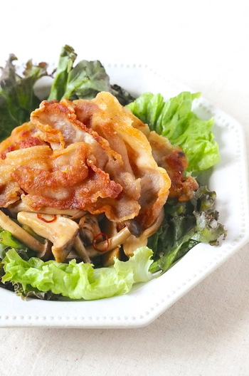 豚肉のカリカリ焼き