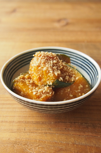 かぼちゃのごま煮