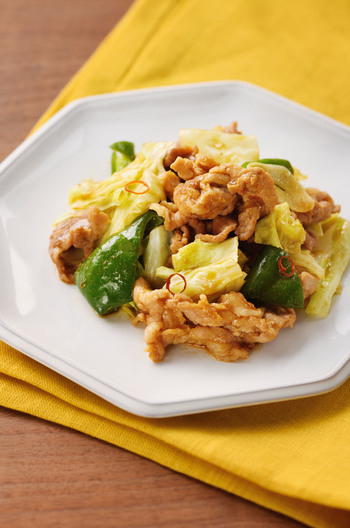 野菜たっぷりレンジ回鍋肉