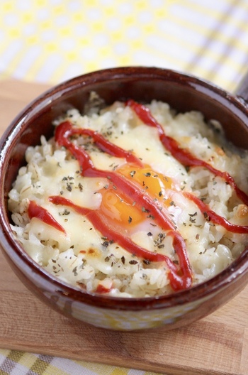 たまごかけドリア