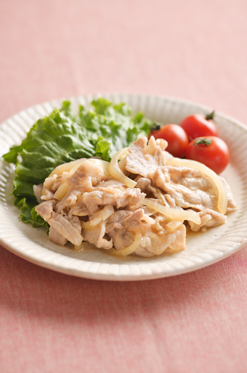 さっぱり酢しょうが焼き