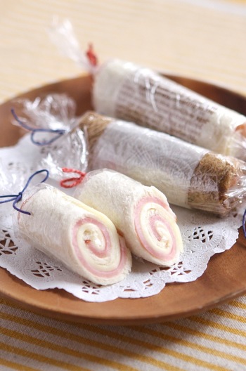 ハムとチーズのサンドイッチ