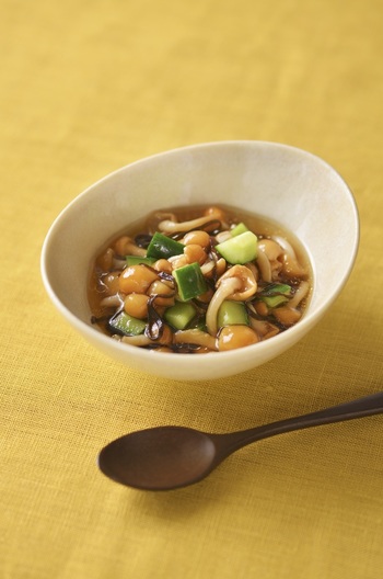 きのこの昆布あえ