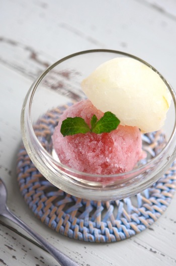 サイダーシャーベット