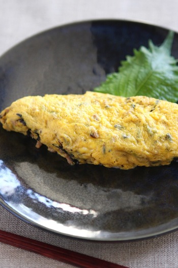 豚ひじきオムレツ