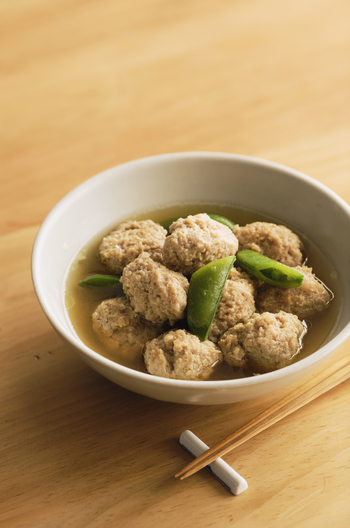 鶏だんごの煮物