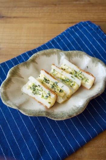 ちくわのマヨネーズ焼き