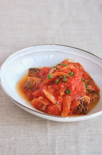 いわしのイタリアン風トマト煮