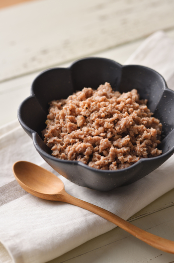 レンジで 塩そぼろ