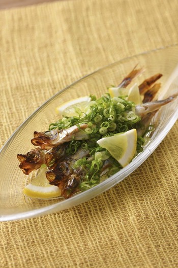 焼きししゃものねぎ南蛮