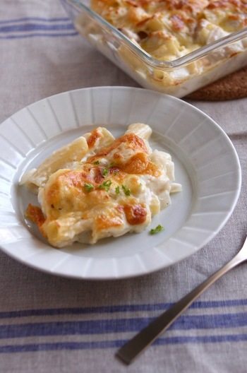脂質控えめ マカロニグラタン