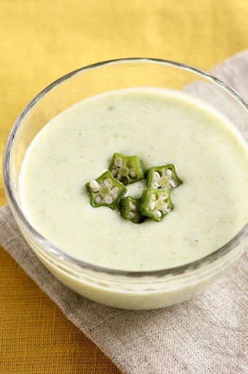 オクラのポタージュ