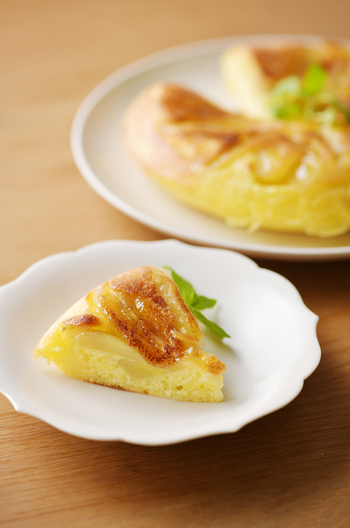 バナナキャラメルケーキ