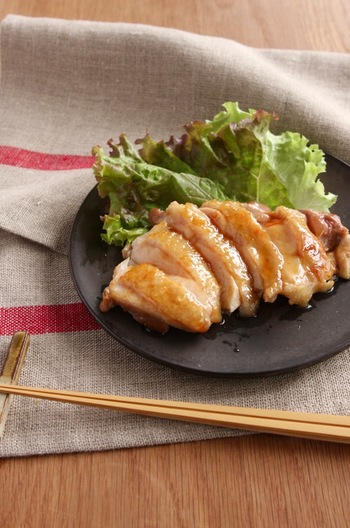 パリッと香ばしい 鶏の照り焼き