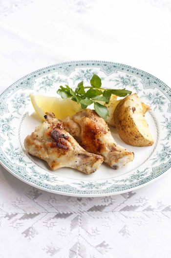 フライパンでローストチキン