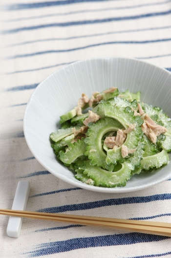 ゴーヤーとツナのサラダ