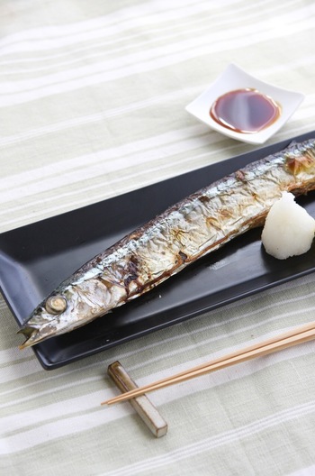 さんまの塩焼き
