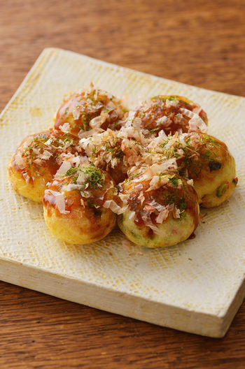 こんにゃく入りたこ焼き