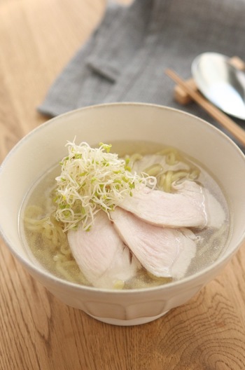 鶏塩ラーメン