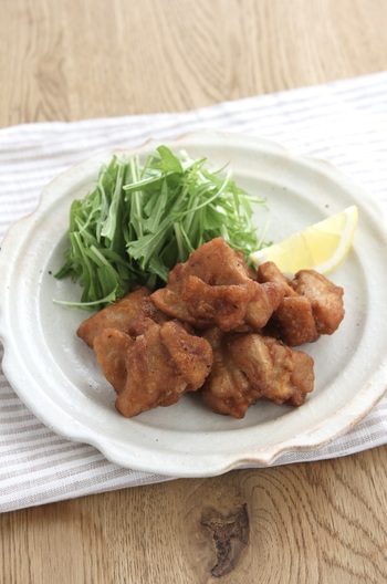 市販品を使った鶏のから揚げ