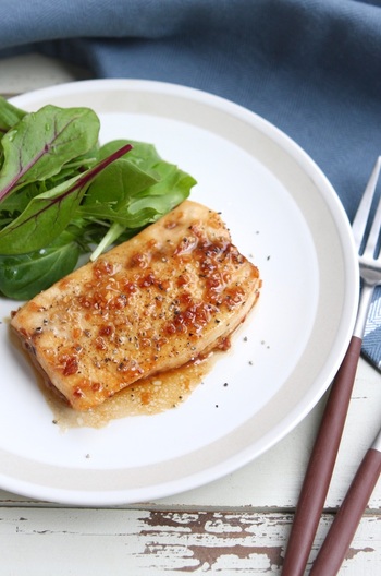 かじきのにんにくバターしょうゆソテー