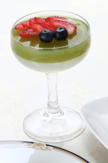 清涼抹茶ゼリー