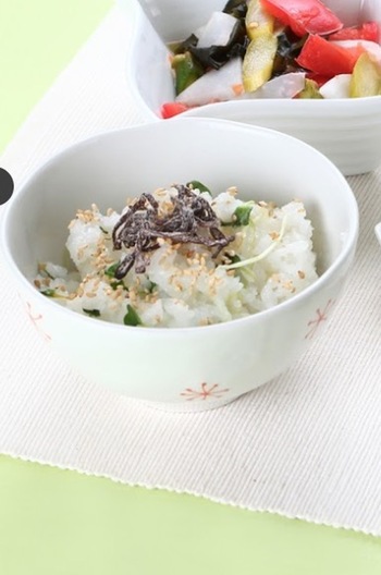 かいわれ大根ご飯