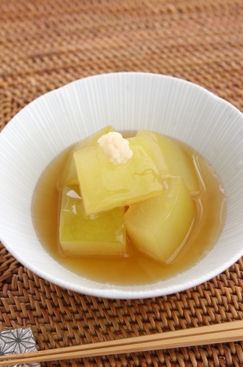 冬瓜の冷たい煮物