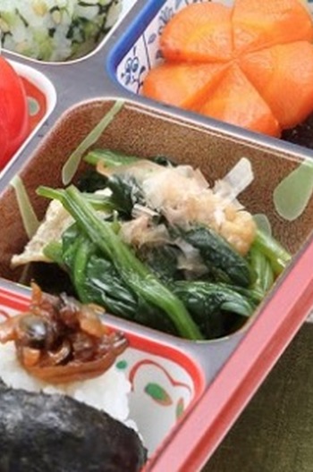 ほうれん草の煮びたし