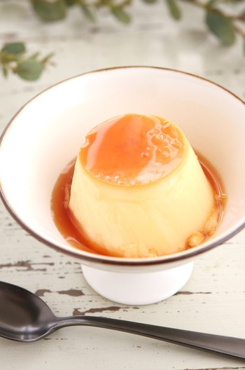 懐かしのカスタードプリン