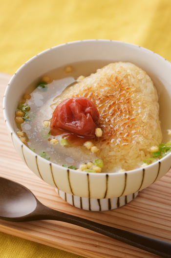 焼きおにぎりだし茶漬け（静岡  聖隷三方原病院より）