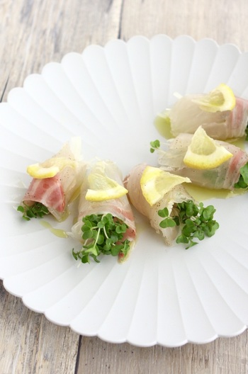 鯛のカルパッチョ